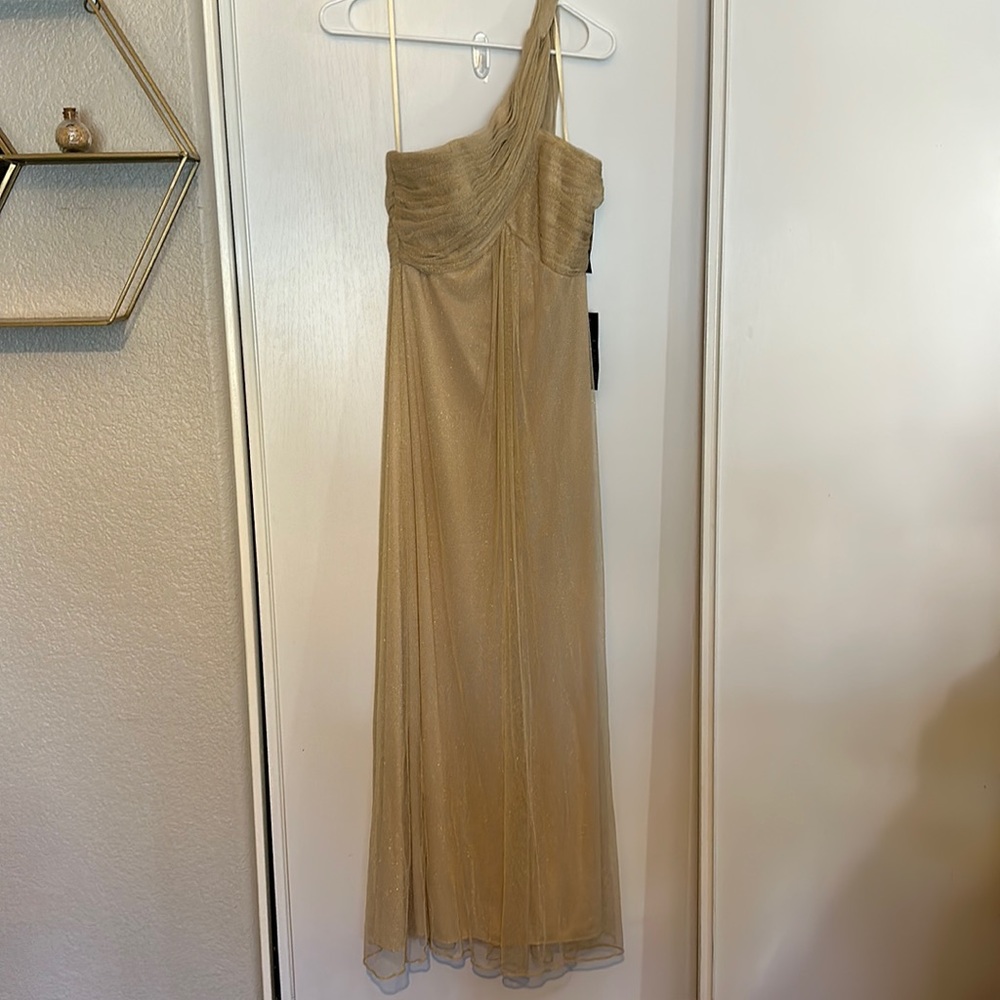 Gold dress
